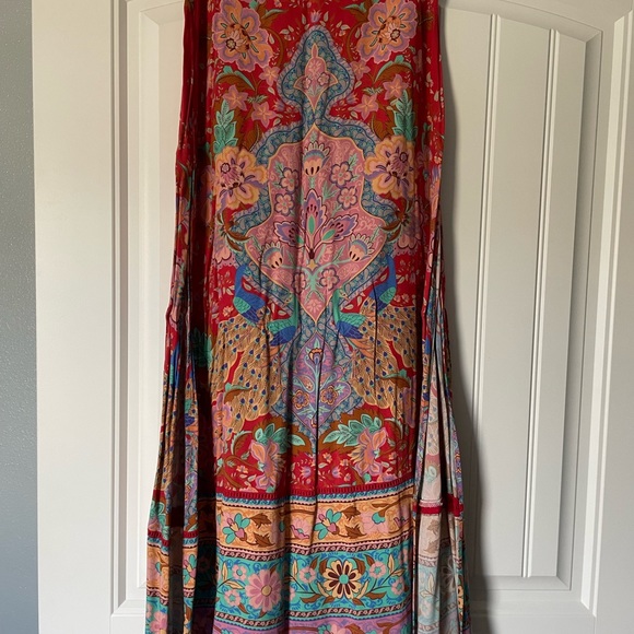 Spell & The Gypsy Lotus Maxi Split Skirt Ruby
Size Medium - Picture 3 of 5